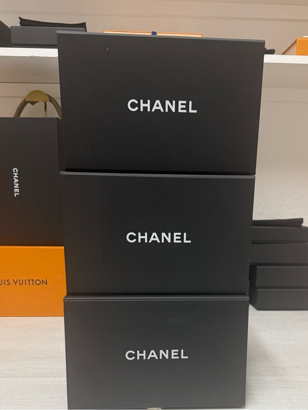 CHANEL flap magnetic boxes